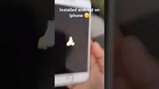 Linux error on iphone #viralvideo #shorts #linux #android #androiderror