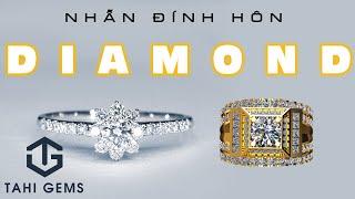 Tahi 5711 Nhẫn đính hôn kim cương vàng 18k TahiGems - Tahi Phạm