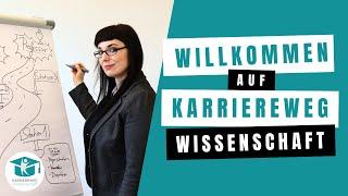 Herzlich Willkommen auf Karriereweg Wissenschaft - mit Prof. Dr. Jennifer Schmidt (Trailer)