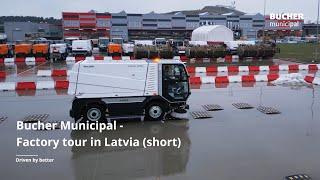 Bucher Municipal - Factory tour in Latvia (short video)