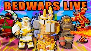 GETTING HIGH WINSTREAK! LIVE (Roblox BedWars)