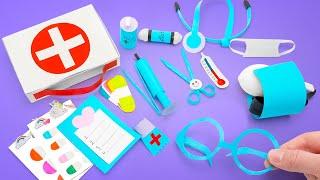 DIY-Doktor-Medizinset ‍️️ Bastelspaß mit dem Papierspiel-Set