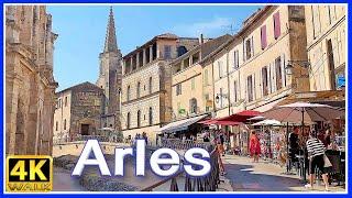 【4K】WALK Arles PROVENCE FRANCE 4k video HDR TRAVEL CHANNEL