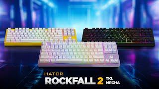 HATOR Rockfall 2 Mecha: найвдаліше оновлення класичної клавіатури!