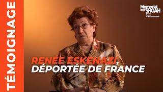 Renée Eskenazi, déportée de France au camp d’Auschwitz-Birkenau