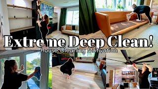 How to Properly Deep Clean a House / Deep Cleaning Motivation / Clean With Me