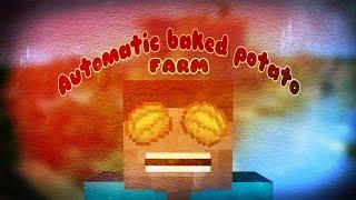 #minecraft #hellzeye Easy Baked Potato Farm| hellzeye