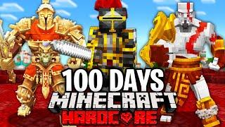 I Survived 100 Days in Ancient Sparta in Minecraft.. Here's What Happened..