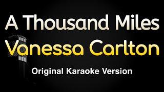 A Thousand Miles - Vanessa Carlton (Karaoke Songs With Lyrics - Original Key)