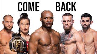 UFC Fighters Who NEED To Fight Again Soon