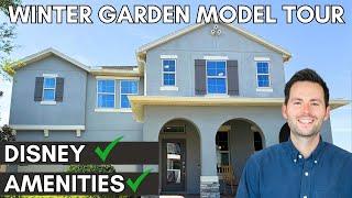 Winter Garden Florida Home Tour | Waterleigh | | Live Near Disney |