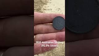 What an awesome old coin! #metaldetecting #minelabmanticore