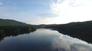 Video Of Tranquil River| Видео спокойной реки|Лес|Природа|С высоты птичьего полета| nature for life