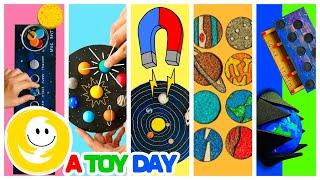 BEST 5 DIY Planets ACTIVE Crafts for BABY | Planets Crafts Compilation | Top 5 fidget kids toys