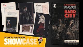 SHOWCASE | HARD CITY: NOIR ROLEPLAYING / OSPREY GAMES | UNBOXING