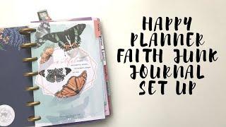 Happy Planner Set Up | Faith Junk Journal | Creative Faith Co.