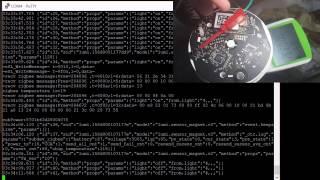 Разборка Xiaomi Шлюза умного дома и снятия лога работы по tx
