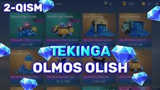 MOBILE LEGENDS //  TEKINGA OLMOS OLISH 2-QISM