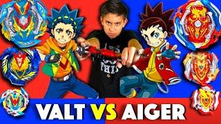 Beyblade Burst Anime Charakter Kampf