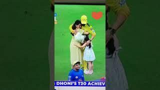 Dhoni #A lovable husband and Dad # A complete man. 