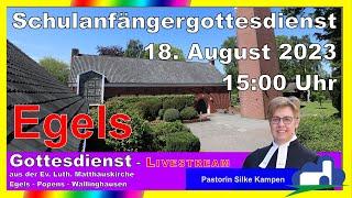 Schulanfängergottesdienst – 18. August 2023 um 15:00 Uhr