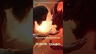 De que lado #você  está? #jesus vs #diabo Quem ganha? Deixe nos comentários!  #igreja #mensagem #fe