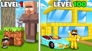 Rs 1 vs Rs 1,00,000 Evolving HOUSE in Minecraft.....