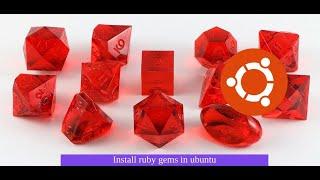 How to install rubygems in ubuntu linux | Blue Tek