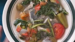 #DAILVLOG#HOW TO COOK FISH SOUP#SEA FISH THE TASTY  FISH WITH  LOADED OF VEGETABLES FROM OUR FARM