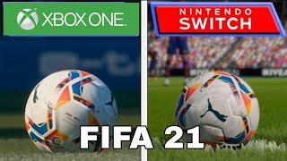 FIFA 21 Xbox One Vs Nintendo Switch