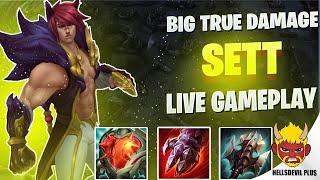 BIG TRUE DAMAGE SETT! - Wild Rift HellsDevil Plus Gameplay