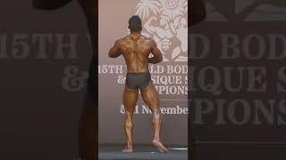 WBPF 2024 Ismail Shuau Abdulla - 4th Place in Athletic Physique 182 cm