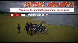 Virajpet / Tapasya Homestay coorg / KrishnaRajaSagara Dam / KRS Backwaters / Drone Shots