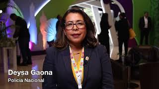 Entrevista Deysa Gaona-  Policía Nacional de Panamá