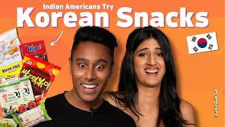 Indian Americans Try Korean Snacks | PopShift Taste Test