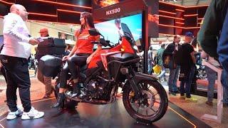 2024 HONDA NX500 WALKAROUND REVIEW AT EICMA 2023