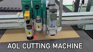 AOL cardboard cnc knife cutting machine