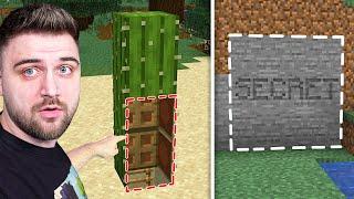 Construiesc BAZE SECRETE in Minecraft...