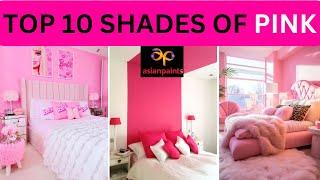 The Perfect Shade of PINK ! Best PINK paint colors asian paints ! asian paints PINK colour codes