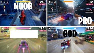 ASPHALT 9 LEGENDS - NOOB VS PRO VS GOD PT - 5