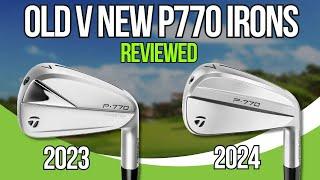 TaylorMade P Series Irons Head to Head [2024 vs 2023 Review]