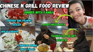 Chinese n Grill Restaurant review | Nakhuda Mohalla Mohammad Ali road | Minara masjid #familyvlog