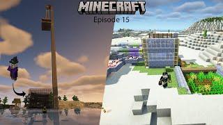 Witch & Cow farm + Lubang Untuk Slime Farm(MC SMP Indo)