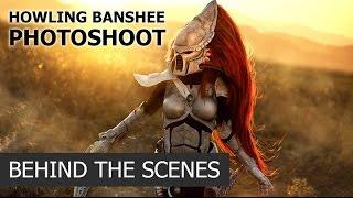 Howling Banshee photoshoot - Behind the scenes