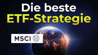 Beste ETF-Strategie des Jahres (Platz 1-10)  MSCI World vs. Momentum vs. Quality vs. Value vs. SRI