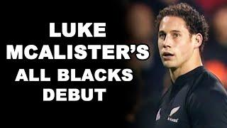 Luke McAlister's All Blacks Debut