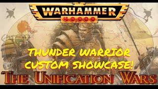 Warhammer 40K (30K??) CUSTOM Thunder Warriors!