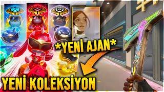 YENİ AJAN SIZDI? YENİ SKİNLER OYNANIŞ ve NE KADAR? (VALORANT 9.10)