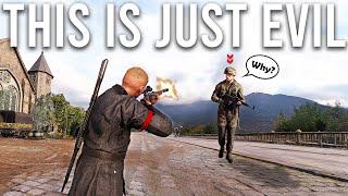 Invading people's games and destroying them in Sniper Elite Resistance...