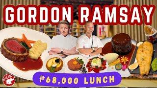 ₱68,000 LUNCH AT GORDON RAMSAY, WORTH IT BA? | Team Chef RV